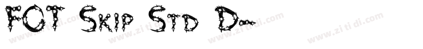FOT Skip Std D字体转换